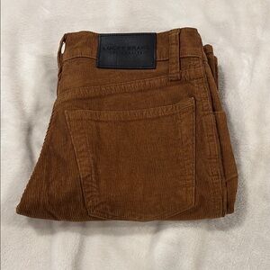 Lucky Brand Brown Skinny Corduroy Pants
